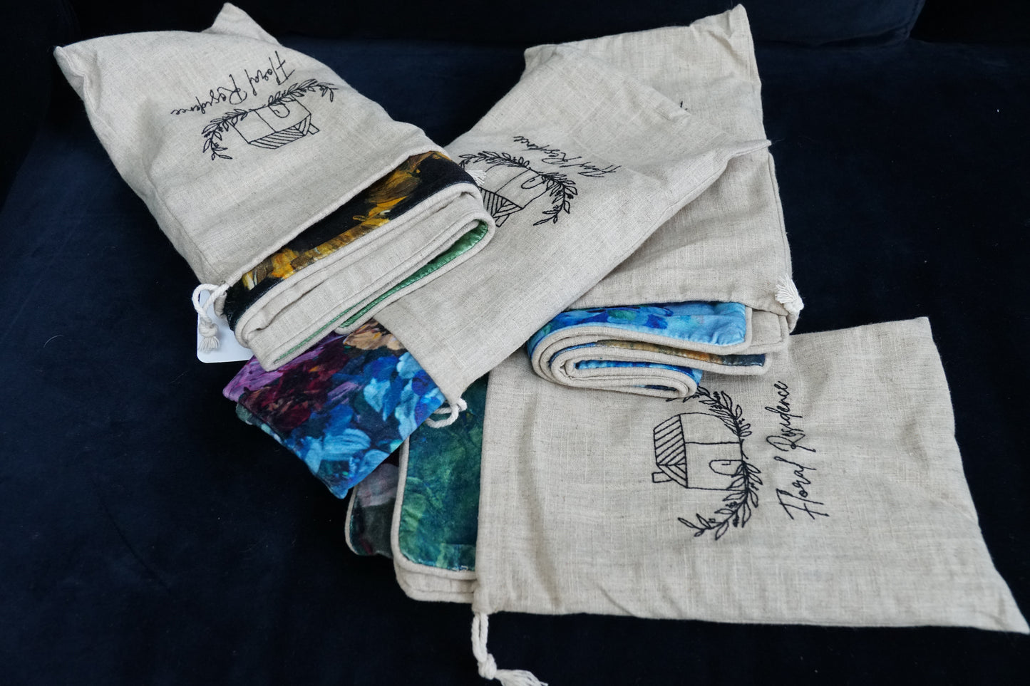 Velvet Cotton Cushion Cover - Full Of Life